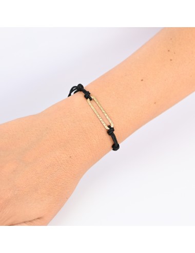 Bracelet piste pour homme ou femme petit modèle - Or jaune, blanc ou rose 750 millièmes (18 carats)