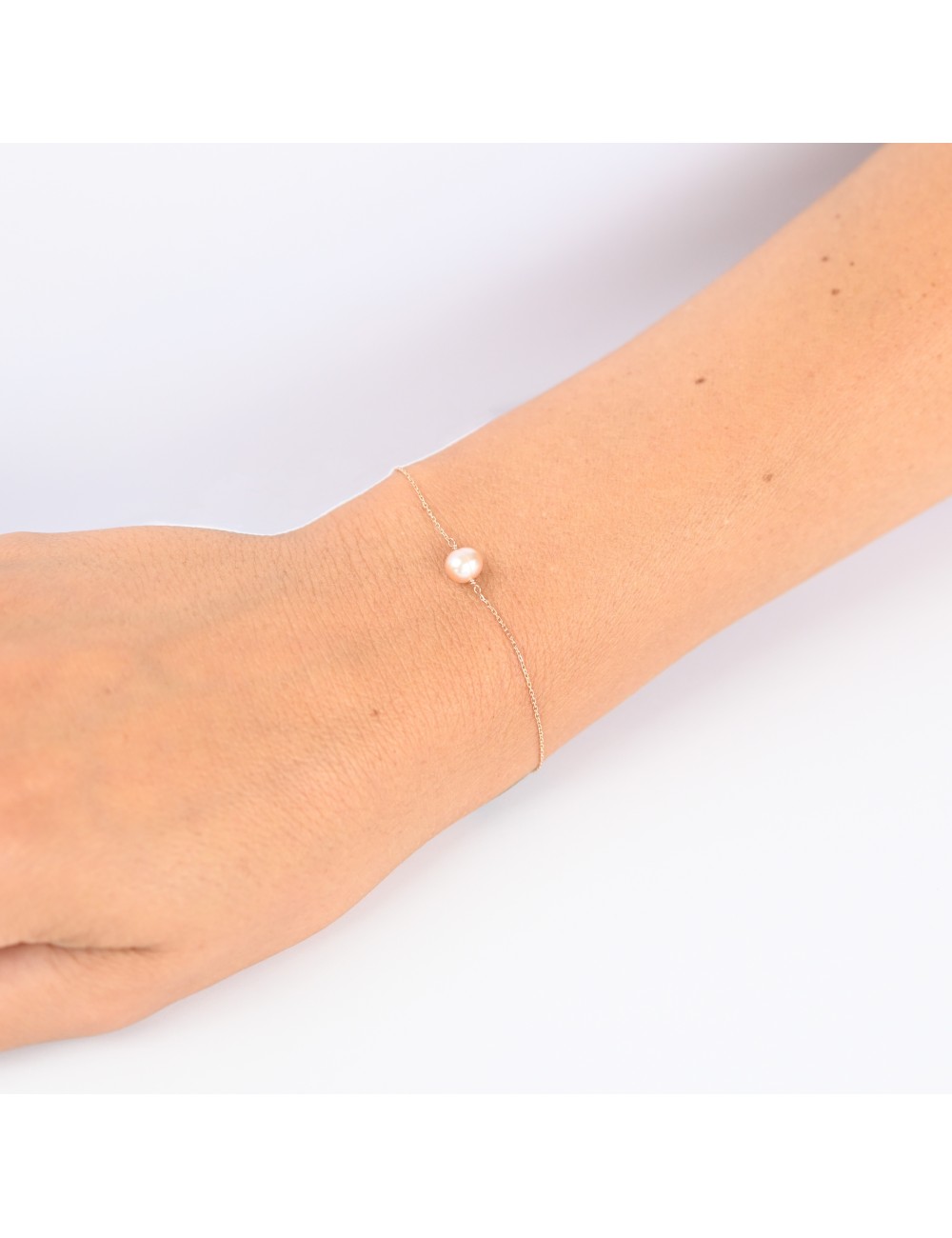 Bracelet mélodie lavande - Or jaune ou rose 750 millièmes (18 carats)