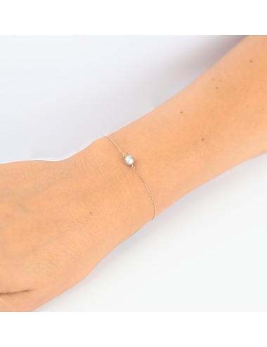 Bracelet mélodie grise - Or jaune ou rose 750 millièmes (18 carats)