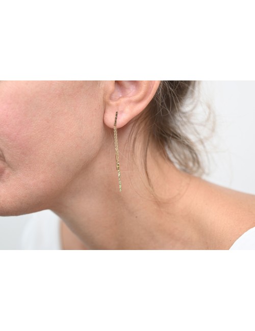Trace d’Or grungé - Or Jaune 750 millièmes (18 Carats)