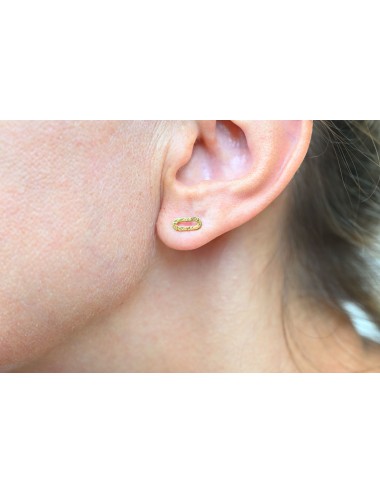 Boucles d’oreilles piste sauvage - Or jaune ou blanc 375 millièmes (9 carats)
