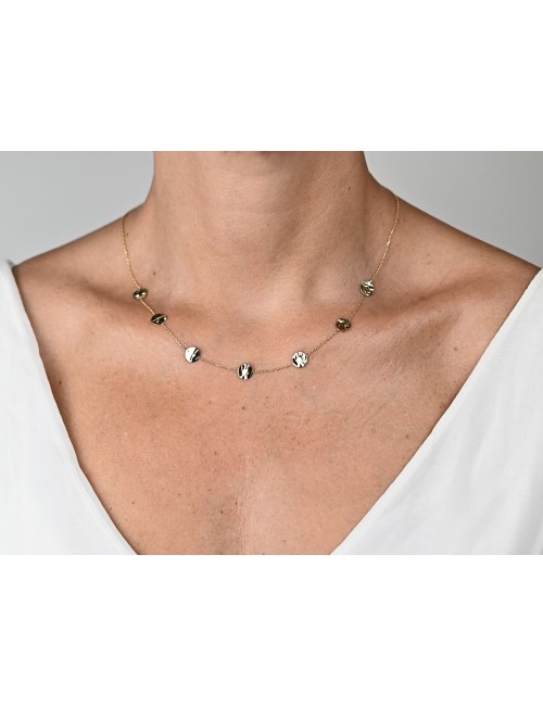 Collier les 7 éclats - Or Jaune 750 millièmes (18 Carats)