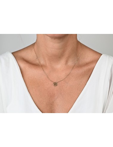 Collier mémoire du mini arbre de vie - Or jaune ou blanc 375 millièmes (9 carats)