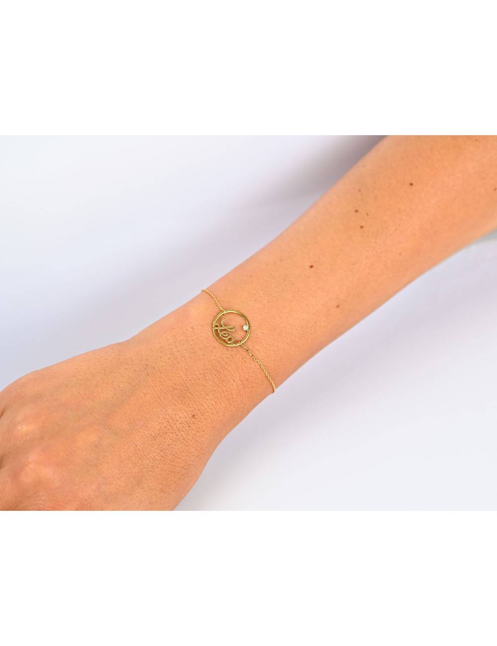 Bracelet Personnalisable sur chaîne en Or 375 millièmes (9 carats) de 435€ à 465€