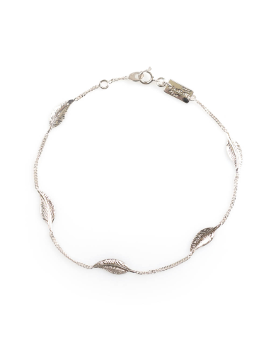 Bracelets souffle de cinq plumes d'Or - Or Jaune ou Or Blanc 375 millièmes (9 Carats)